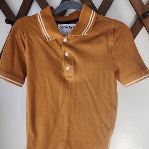 Old Navy Kids Polo Shirt - Golden Brown